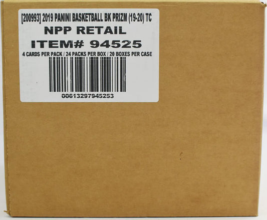 2019/20 Panini Prizm Basketball 24-Pack Retail 20-Box Case
