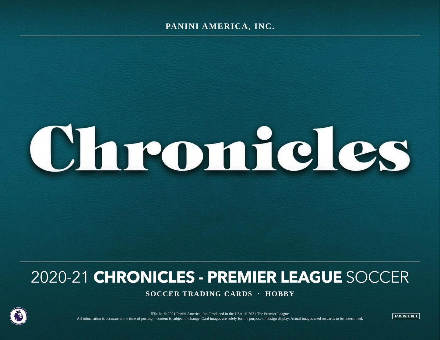 2020/21 Panini Chronicles Soccer Hobby Box