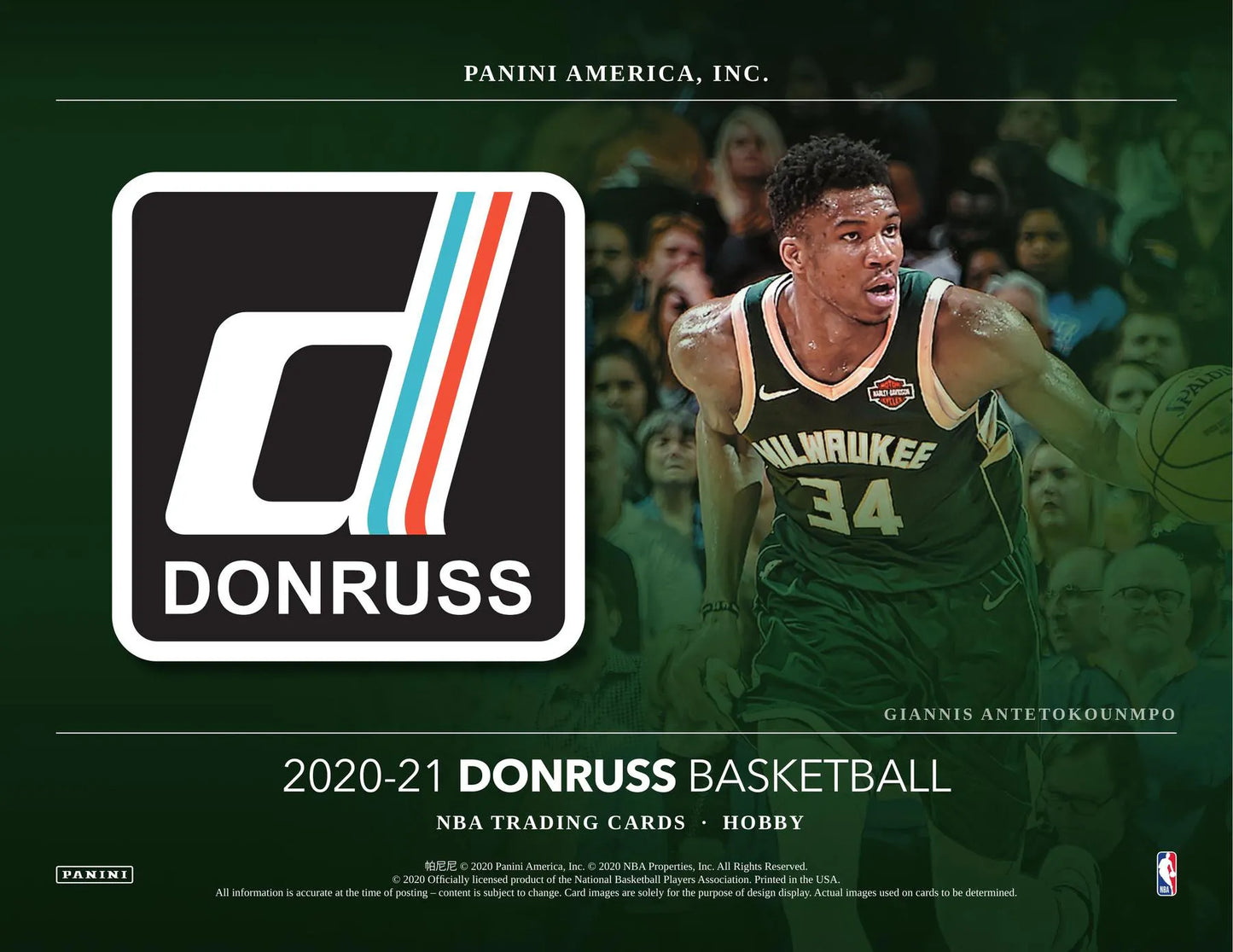 2020/21 Panini Donruss Basketball Hobby Box