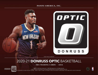 2020/21 Panini Donruss Optic Basketball Asia Tmall Box