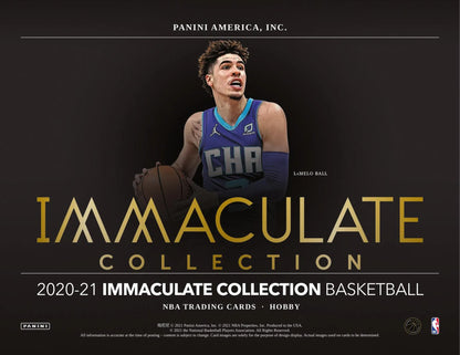 2020/21 Panini Immaculate Basketball Hobby 5-Box Case