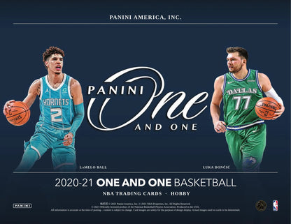 2020/21 Panini One and One Basketball Hobby Box