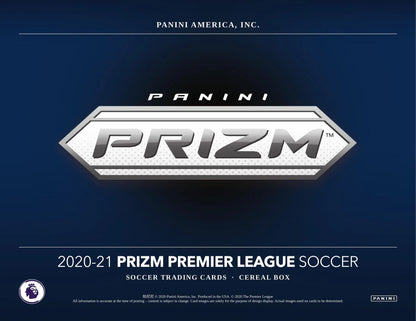 2020/21 Panini Prizm Premier League EPL Soccer Cereal Box