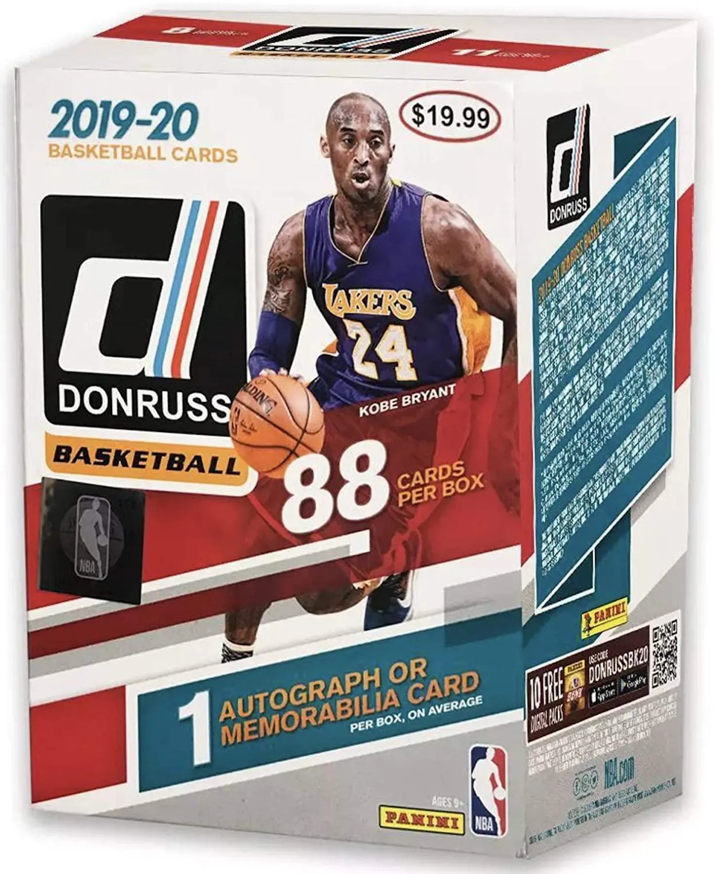 2019/20 Panini Donruss Basketball 11-Pack Blaster Box