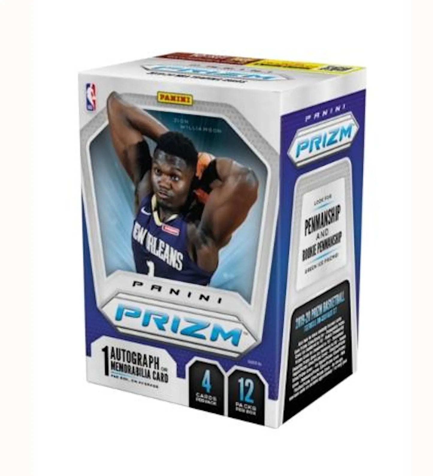 2019/20 Panini Prizm Basketball Fanatics EX 12-Pack Box (Green Ice)
