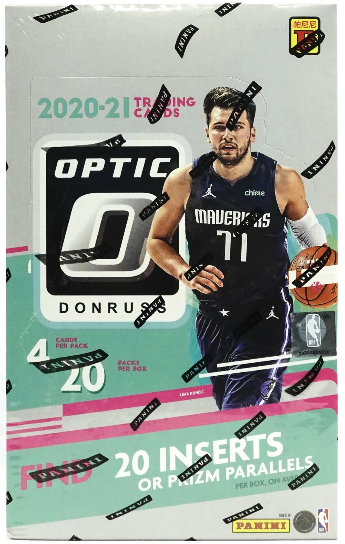 2020/21 Panini Donruss Optic Basketball Asia Tmall Box