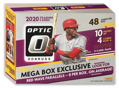 2020 Panini Donruss Optic Baseball 48-Card Mega Box