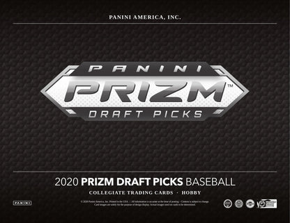 2020 Panini Prizm Draft Picks Baseball Hobby Box