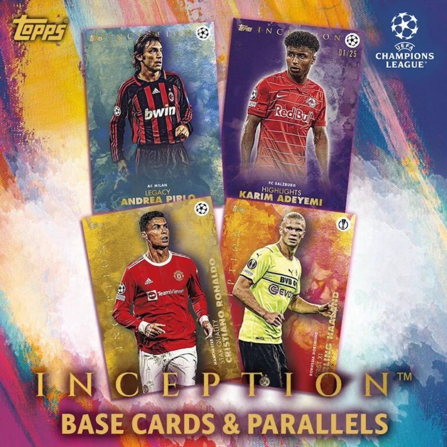 2021/22 Topps Inception UEFA Club Competitions Soccer Hobby Box
