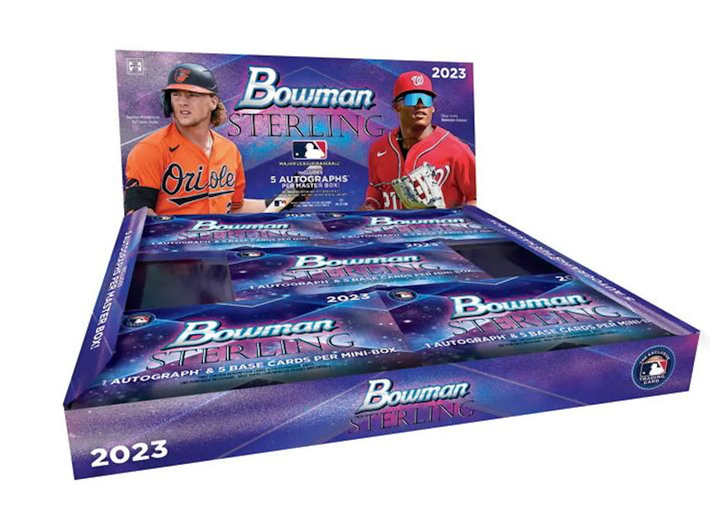 2023 Bowman Sterling Baseball Hobby 12-Box Case