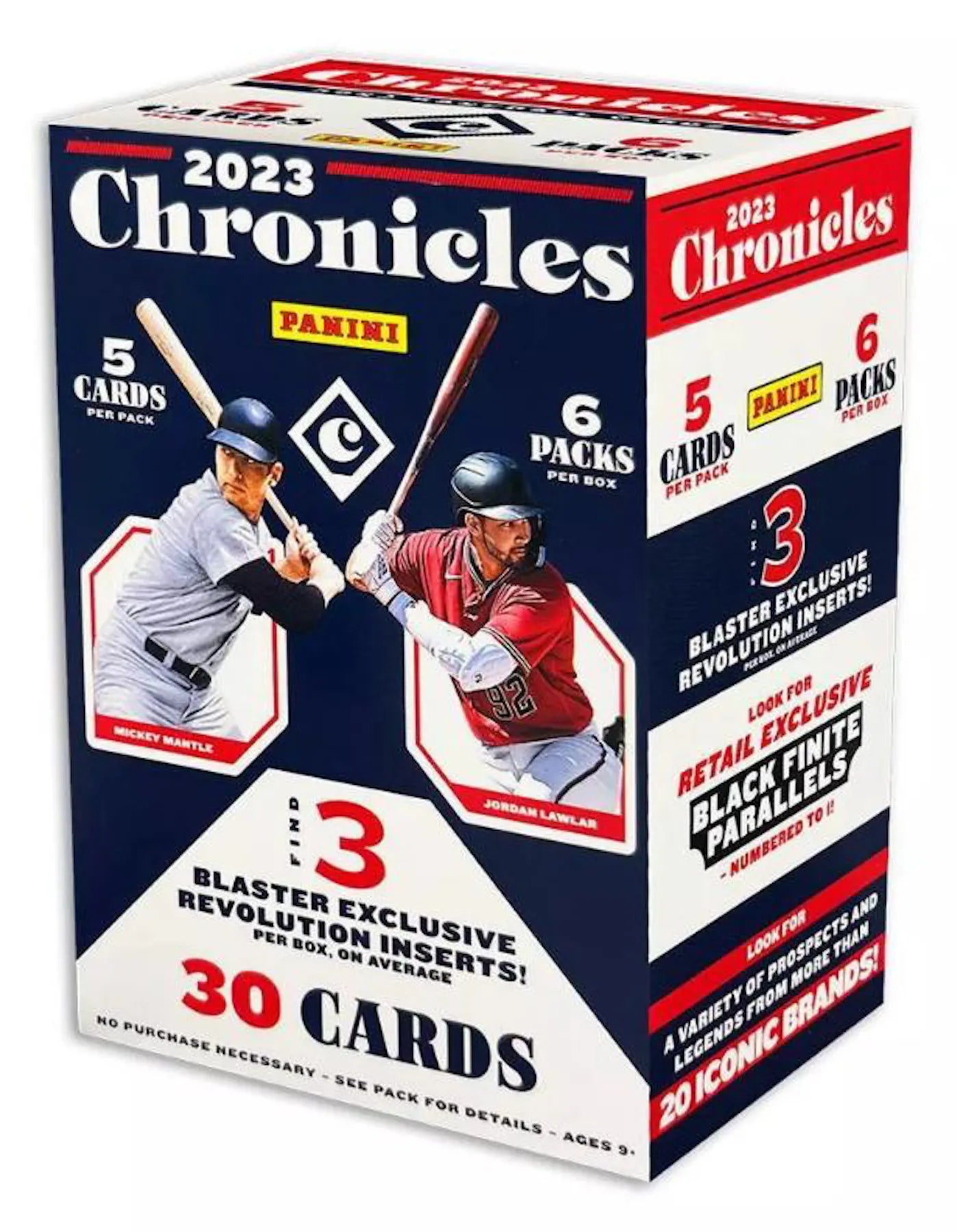 2023 Panini Chronicles Baseball 6Pack Blaster Box HobbyBox