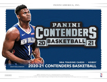 2020/21 Panini Contenders Basketball Hobby Box