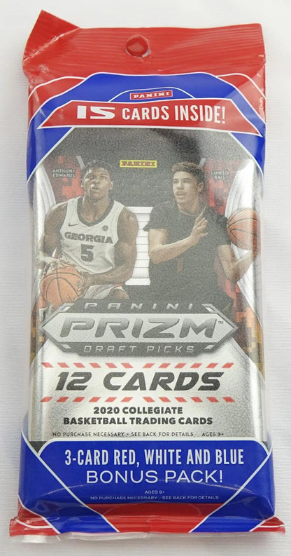 2020/21 Panini Prizm Draft Picks Basketball Multi Cello 15-Card Pack