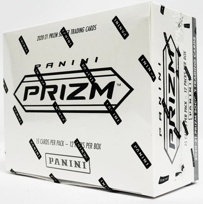 2020/21 Panini Prizm Premier League EPL Soccer Jumbo Value 12-Pack Box (Red White & Blue Prizms!)