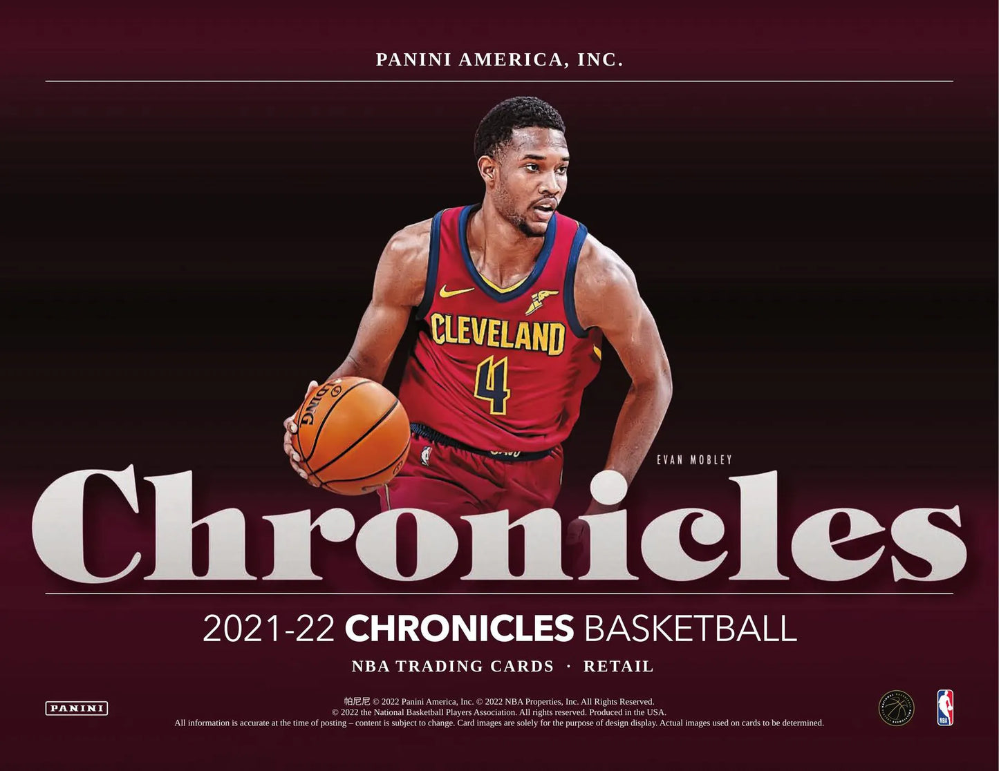 2021/22 Panini Chronicles Basketball 6-Pack Blaster Box