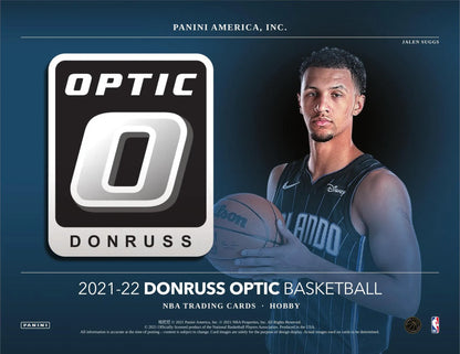 2021/22 Panini Donruss Optic Basketball Hobby 12-Box Case (Factory Fresh)