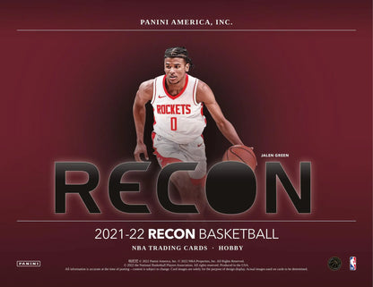 2021/22 Panini Recon Basketball Hobby 12-Box Case (Factory Fresh)