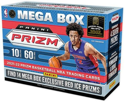 2021/22 Panini Prizm Basketball Mega Box (Red Ice Prizms!)
