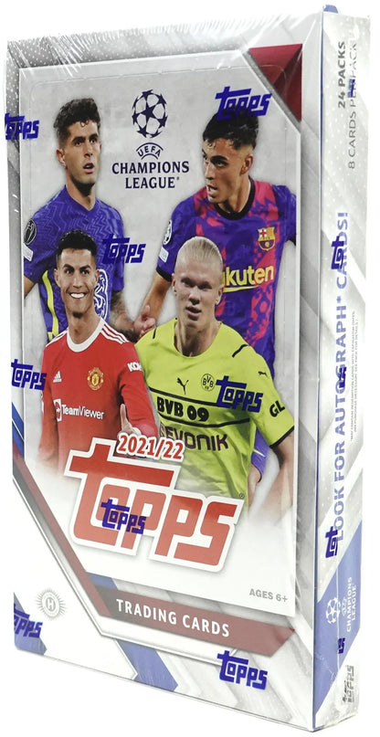 2021/22 Topps UEFA Champions League Collection Soccer Hobby 12-Box Case