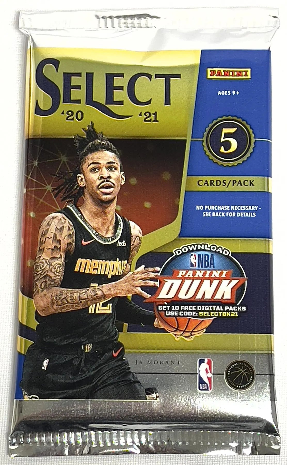 2020/21 Panini Select Basketball Hobby Pack