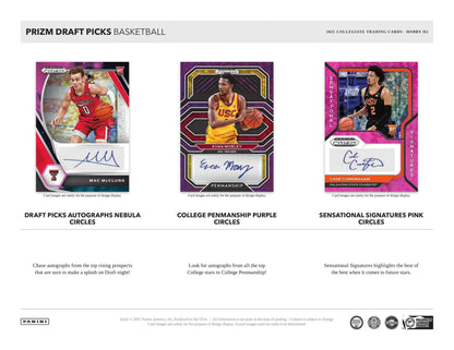 2021/22 Panini Prizm Draft Picks Basketball H2 Pack