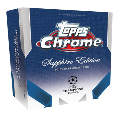 2019/20 Topps UEFA Champions League Chrome Sapphire Edition Soccer Hobby Box