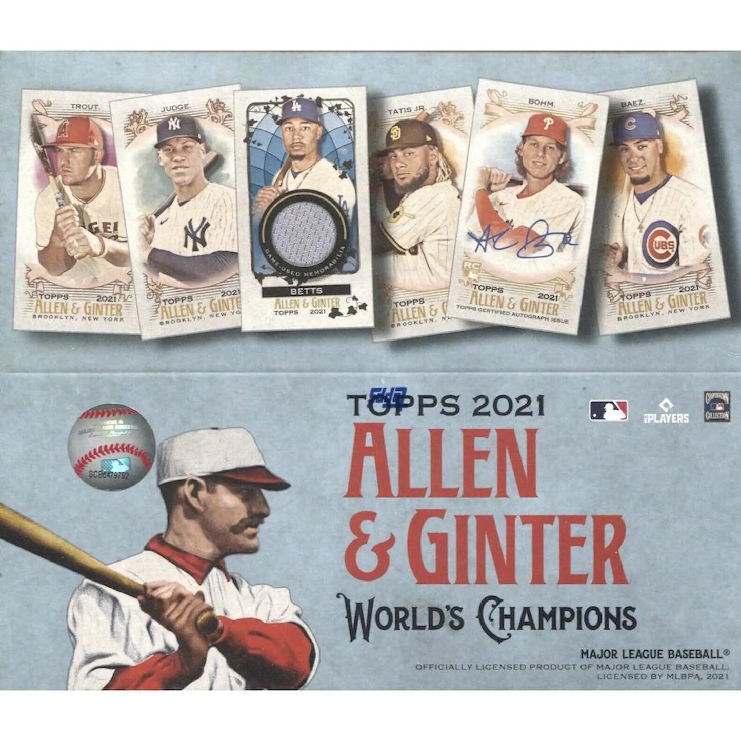 2021 Topps Allen & Ginter Baseball 24-Pack Retail Box