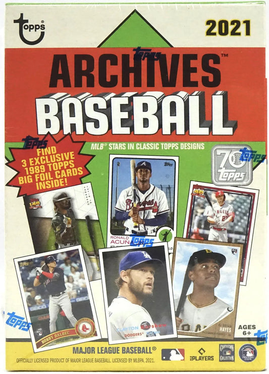 2021 Topps Archives Baseball 7-Pack Blaster Box (Lot of 6)