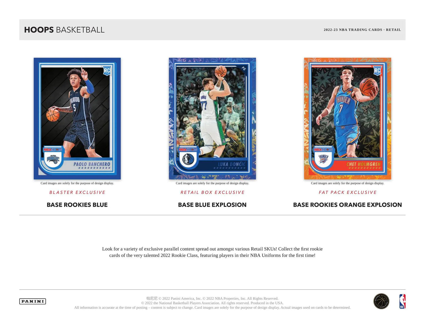 2022/23 Panini NBA Hoops Basketball Jumbo Value 12-Pack Box