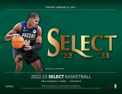 2022/23 Panini Select Basketball Fanatics Blaster Box (Green Ice Prizms)