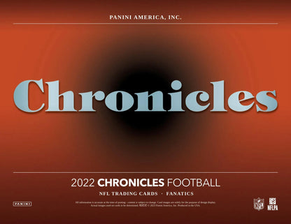 2022 Panini Chronicles Football Hobby Blaster Box (Marquee Inserts!)
