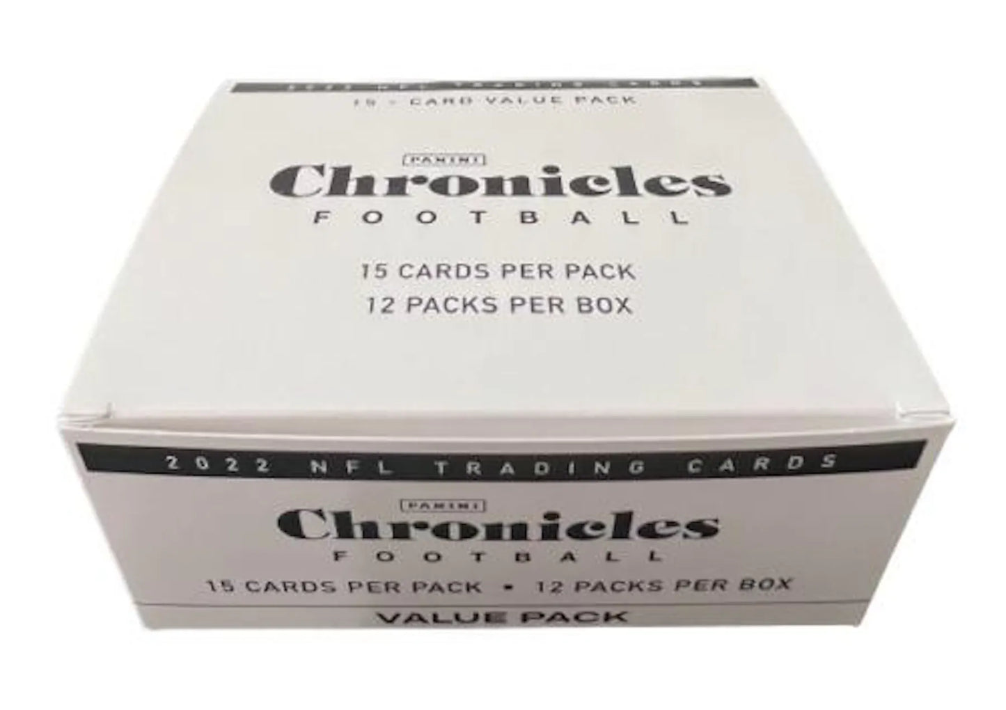 2022 Panini Chronicles Football Jumbo Value 12-Pack Box