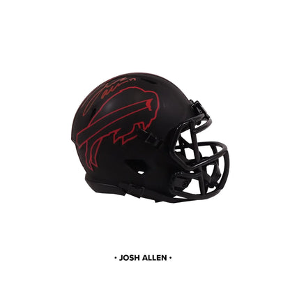2023 Hit Parade Autographed Football Mini Helmet 1ST ROUND EDITION Series 7 Hobby Box - Josh Allen