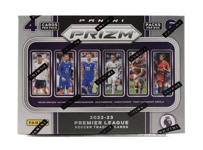 2022/23 Panini Prizm Premier League EPL Soccer 6-Pack Blaster Box (Pink Mosaic Prizms!)