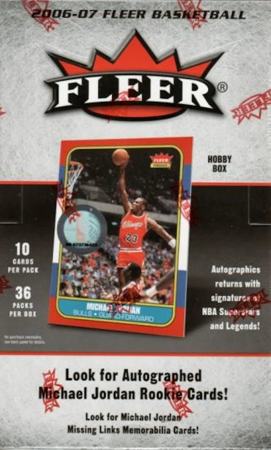 2006/07 Fleer Basketball Hobby Box