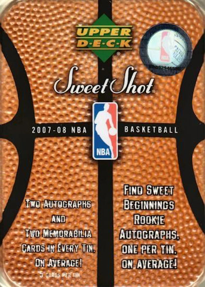 2007/08 Upper Deck Sweet Shot Basketball Hobby Box