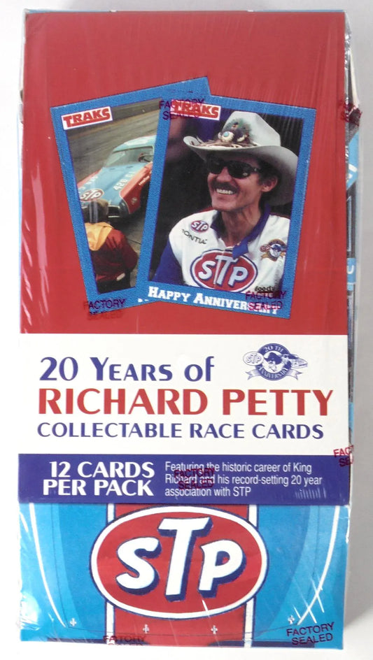 1991 Traks Richard Petty Racing Hobby Box (Reed Buy)