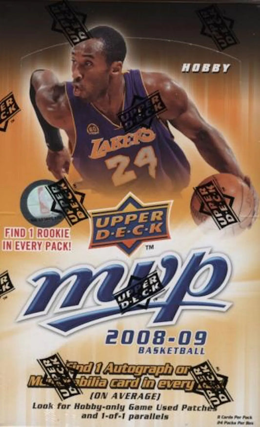 2008/09 Upper Deck MVP Basketball Hobby Box