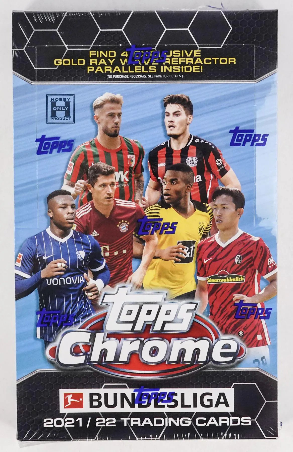 2021/22 Topps Chrome Bundesliga Soccer Hobby Lite Pack
