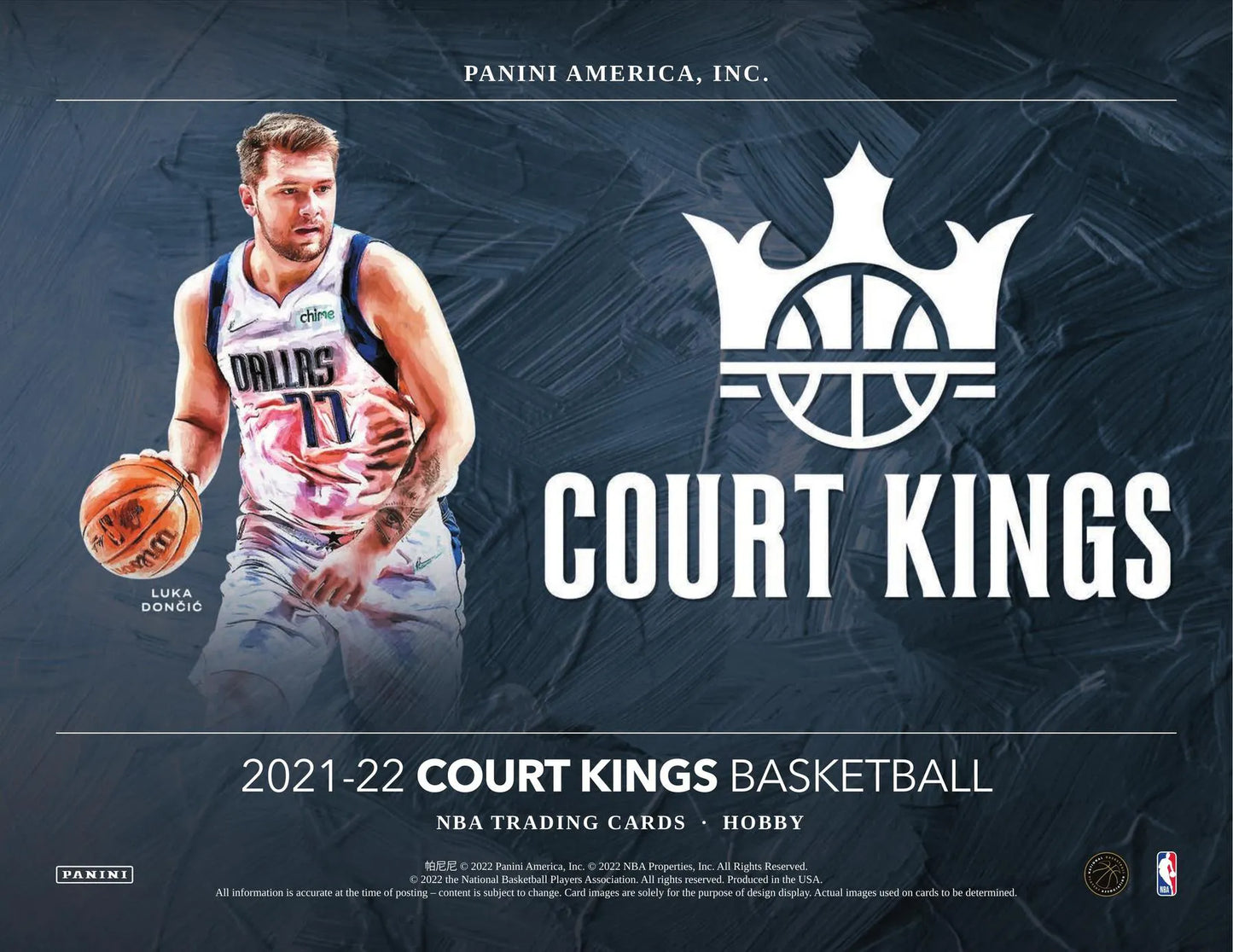 2021/22 Panini Court Kings Basketball Hobby Box