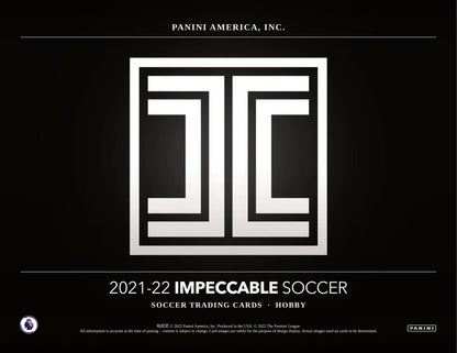 2021/22 Panini Impeccable Premier League Soccer Hobby Box
