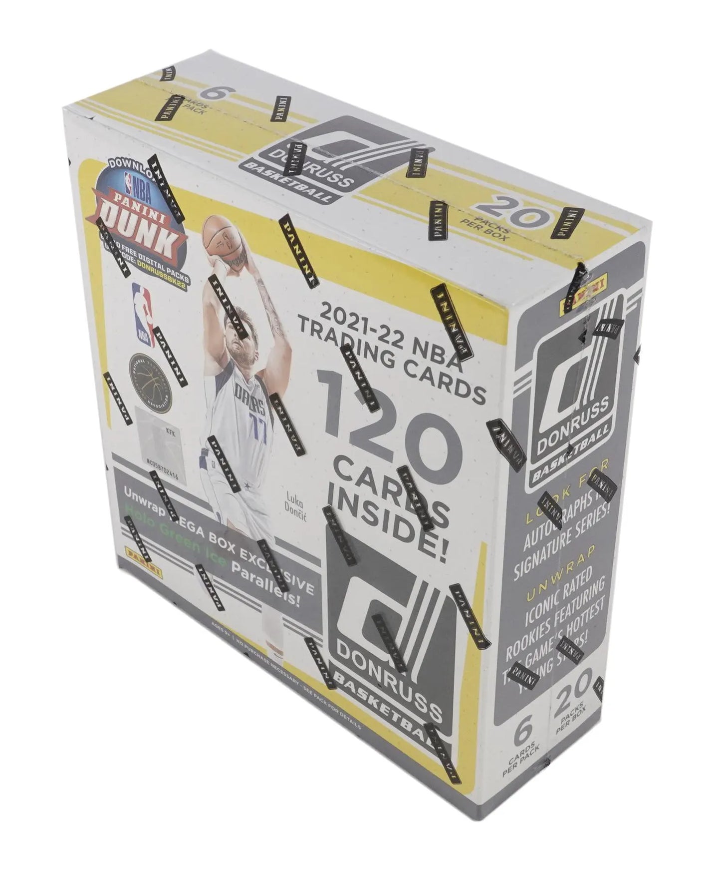 2021/22 Panini Donruss Basketball Mega Box (Holo Green Ice Parallels!) (Fanatics)