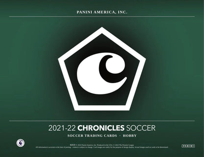 2021/22 Panini Chronicles Soccer Hobby 12-Box Case