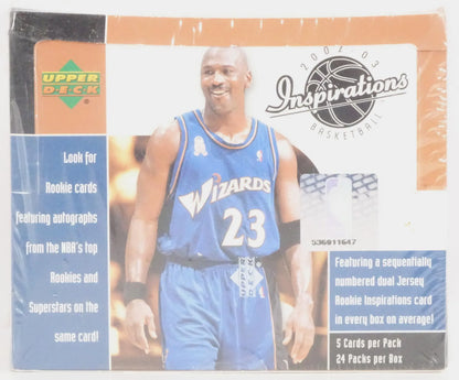 2002/03 Upper Deck Inspirations Basketball Hobby Box (Reed Buy)