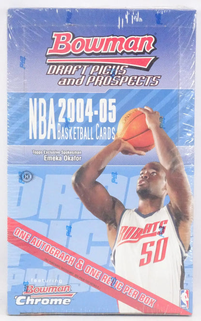 2004/05 Bowman Draft Picks & Prospects Basketball Hobby Box (Reed Buy)
