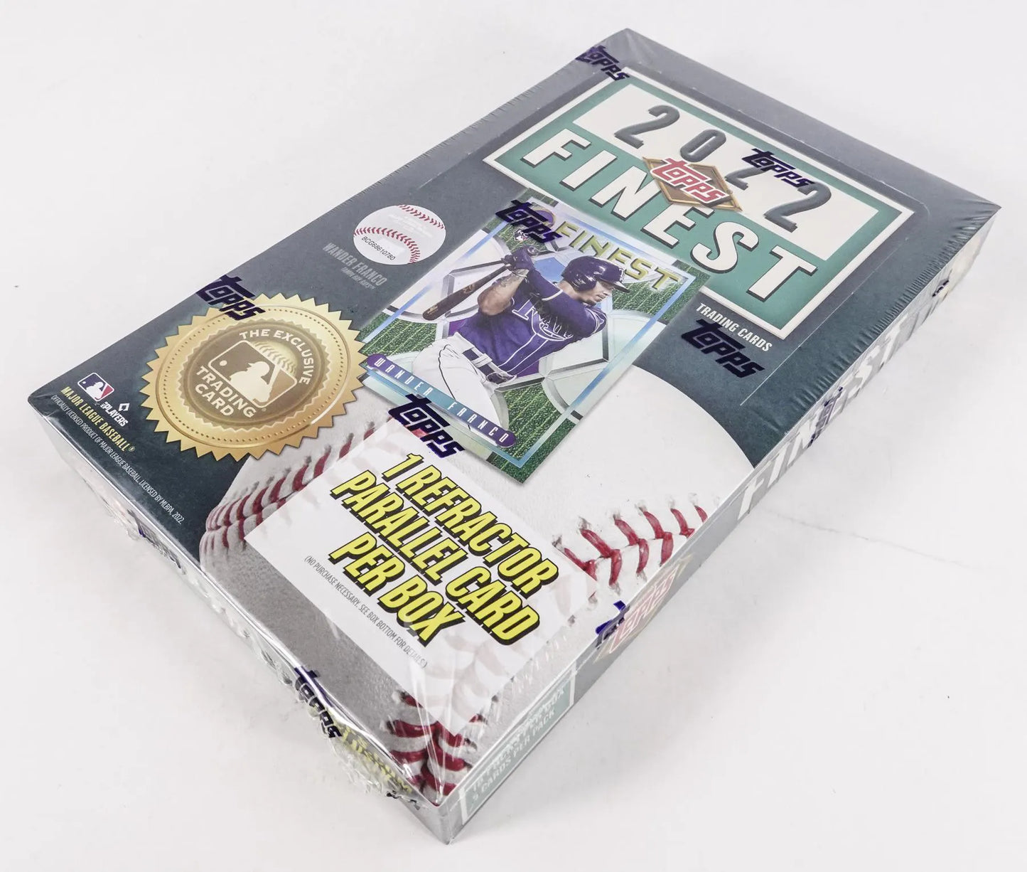 2022 Topps Finest Flashbacks Baseball Hobby Box HobbyBox