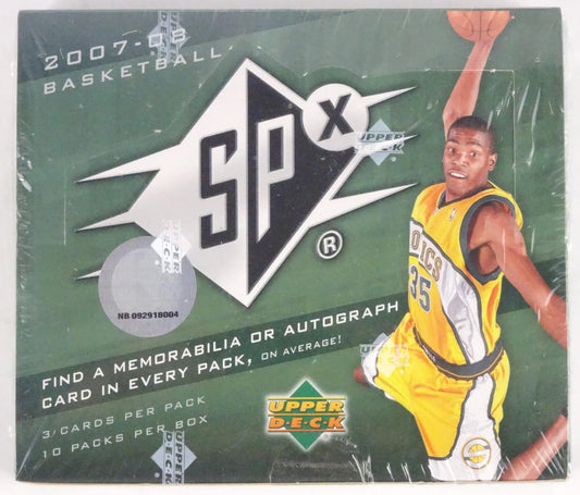 2007/08 SPx Basketball Hobby Box (Reed Buy)