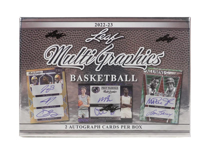 2022/23 Leaf Multigraphics Basketball Hobby 10-Box Case