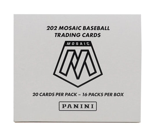 2022 Panini Mosaic Baseball Hanger 16-Pack Box