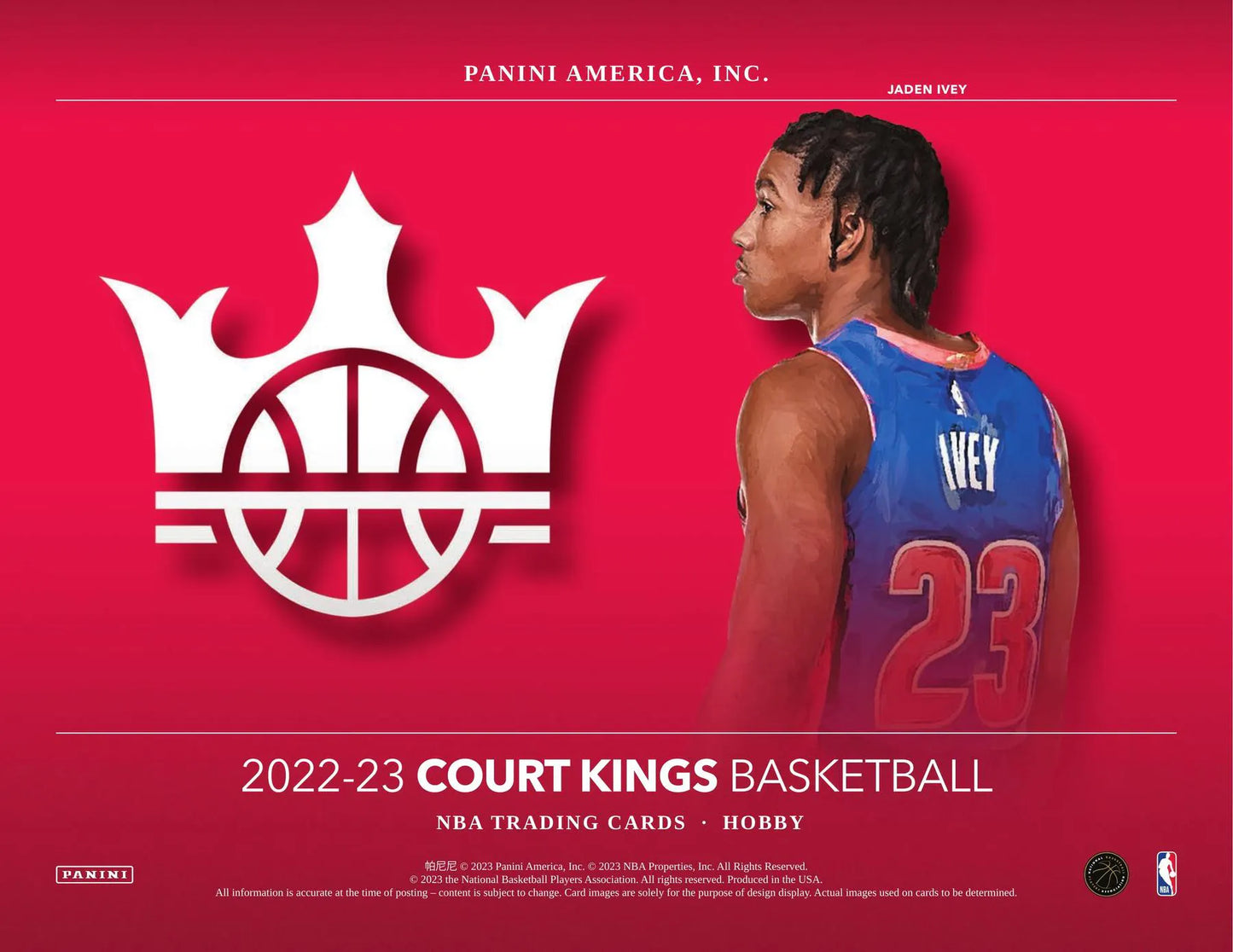 2022/23 Panini Court Kings Basketball Hobby Box